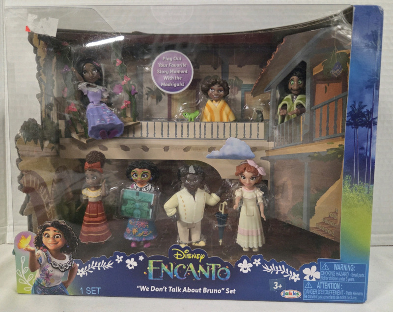 New | Disney Encanto: We Don't Tall About Bruno Set | Box Measures 8" x 10" x 4"