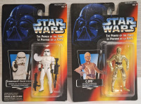 2 New Starwars Collectibles | Stromtropper & C 3PO Figure