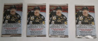 4 New Upper Deck 2024-2025 Hockey Series Two Card Packets | 4 Cards Per Pack