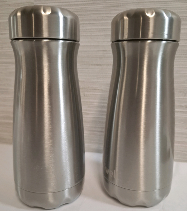 2 S'well 470ml Stainless Steel Bottles