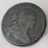 1800 USA Draped Bust One Cent Penny