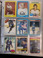 1973 - 2020 Buffalo Sabres NHL Hockey Trading Card Singles , 207 Trading Cards