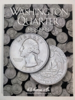 1988 - 1998 USA Washington 25 Cent Quarter Coin Set in Collector Book