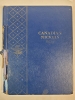 1922 - 1967 Canadian 5 Cent Nickel Set in Blue Book . Missing 1925 & 1926-Far - 3