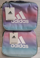 2 New ADIDAS Foundation Lunch Bags | Measurements- 10.5" X 8"