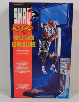 Vintage 1993 Kenner SHAQ Attack NBA Rookie of the Year 6" Action Figure . Includes 6" Action Figure, Backboard , Hoop, Net & Authentic News Article . Shaquille O'Neal Headliners Collection. Never Removed from Box