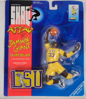 Vintage 1993 Kenner SHAQ Attack LSU Jammin' Giant Shaq 7" Action Figure , Shaquille O'Neal Over-The-Top Collection . Sealed