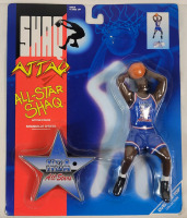 Vintage 1993 Kenner SHAQ Attack NBA All-Star Shaq 7" Action Figure , Shaquille O'Neal Over-The-Top Collection . Sealed