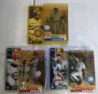 3 Vintage 2003 Sealed MLB Sammy Sosa, Jim Thome, & Jim Edmonds McFarlane Sports Picks Figures