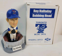 Rare 2003 Toronto Blue Jays Roy Halladay / Skydome Bobblehead w/Original Box