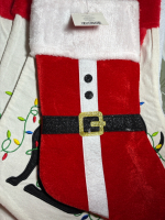 30+ New Assorted Lot Includes Holiday Style Tree Skirts, Christmas Stocking and More| 18" Largest measures