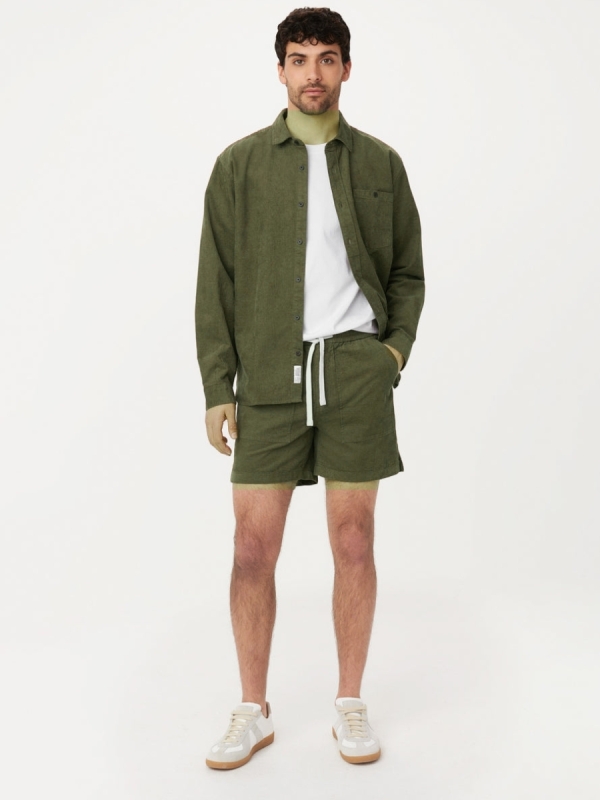 New Size MED Men's FRANK AND OAK "The Light Corderoy Shirt" | Retails $119!