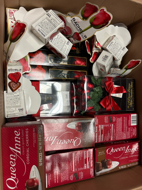 50+ Assorted Chocolates lot| 187g Wt. Best by Jun/2024