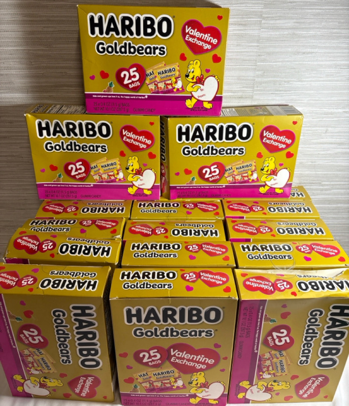 18 New Haribo Goldbears | 287.5g each box| Best Before 11/2025