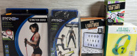 5 New Assorted lot of Pro Strength Strech Cord, Toning Band & more
