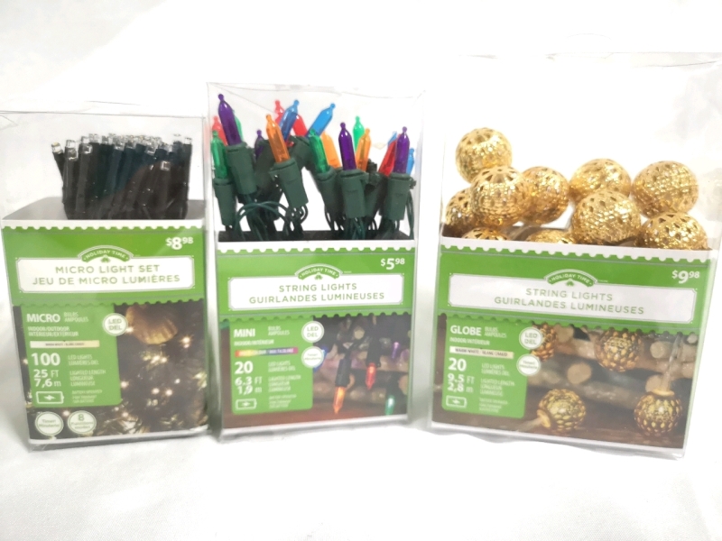 New Holiday String Lights LED