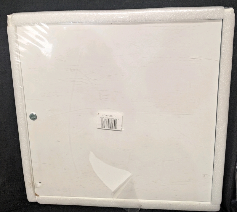 New Non-Locking Metal Hatch. Approximately 19.5" by 19.5".