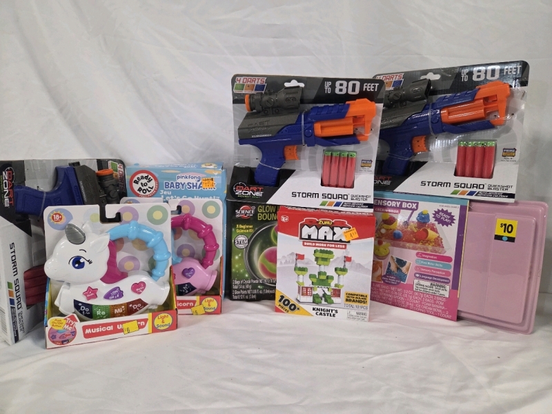 9 New | Assorted Toys Lot