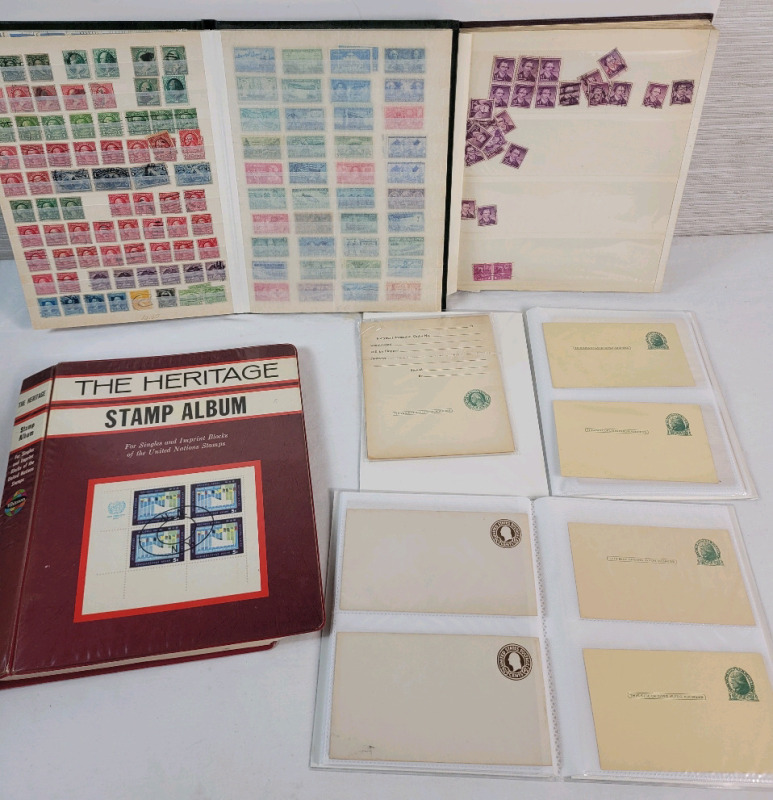 United States of America & United Nations Postage Stamp Lot .