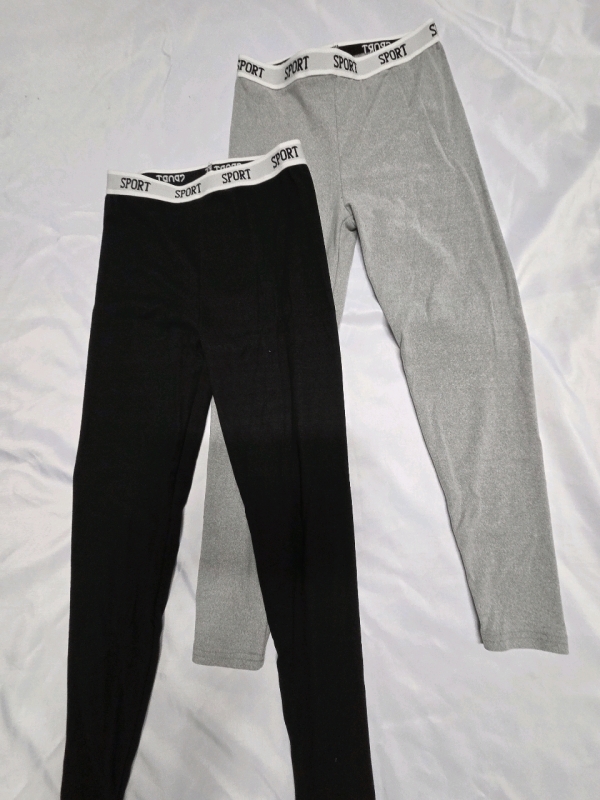 2 New | Size 12y "Sport" Leggings