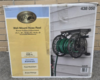 Hampton Bay Decorative Metal Wall Mount Hose Reel | Model#704 *MISSING Crank & Mounting Hardware *
