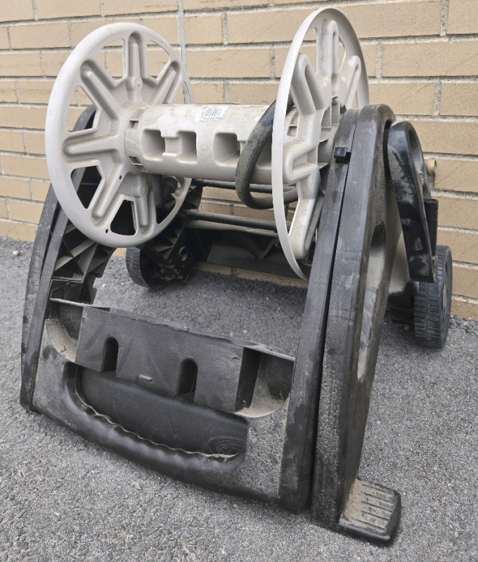 As Is Suncast Smart Tube Hose Hideaway With Brass Connections | 21" x 25" x 23"