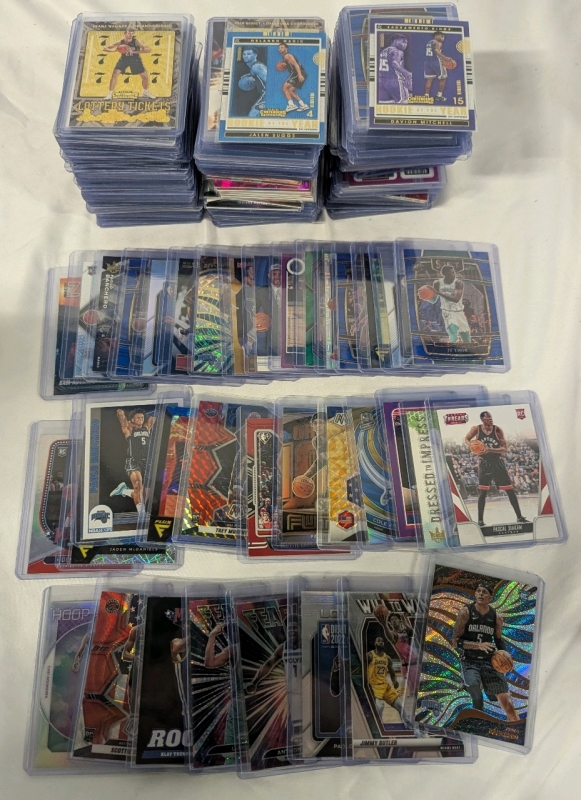200+ NBA Base Set Cards. Includes Stars, Rookies & Prisms.