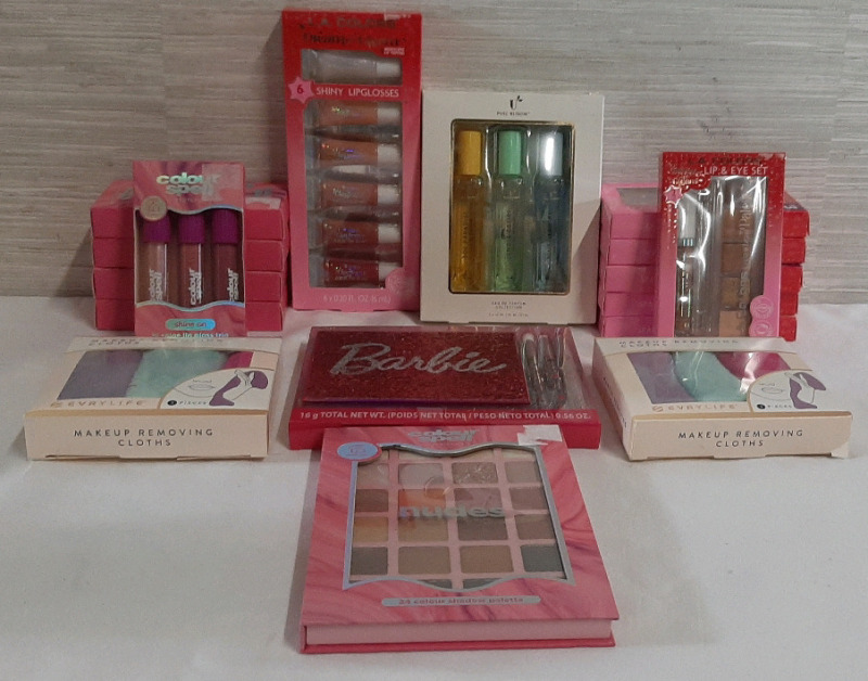 New Makeup Products | Lip Glosses, Lip Eye Sets, Perfumes, Barbie Set, Eyeshadow Palette & Makeup Removing Cloths