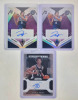 2021 - 23 Panini NBA Basketball Rookie Autographed Insert Trading Cards . 7 Trading Cards in Top Loaders - 2