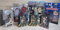 7 New In Box | NHL & NFL Figures | Includes P.K Subban, Iginla, Jaga, Ryan Leaf, Brett Faure & More! Tallest Measures 6" Tall