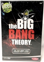 New Sealed Geek Out! THE BIG BANG THEORY Edition : For 2+ Players
