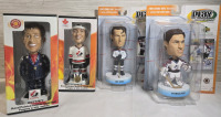 4 New | 2001-2002 NHL Bobble Heads | Includes Patrick Roy, Joe Sakic, Lemieux & Gretzky | Tallest Measures 8" Tall