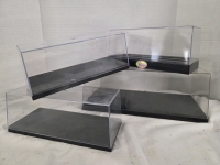 4 Variety Sizes Diecast Display Cases | Sizes Range From 10" x 4" x 4" to 13" x 6" x 5"