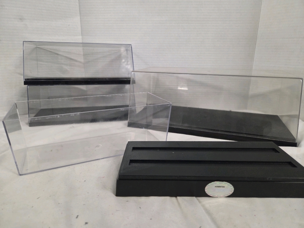 4 Variety Sizes Diecast Display Cases | Sizes Range From 10 x 4 x 4 to ...