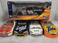 5 Vintage | 1/24 Scale HOTWHEELS Nascar Diecasts | Includes Dodge, Chevy, Pontiac & Ford