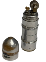Lovely Vitage KASCHIE BULLET Shaped Trench Lighter MADE IN CANADA Circa 1930&rsquo;s - 50&rsquo;s<br/>Stamped Kaschie Made in Canada Patent 358070 see description