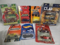 7 Variety Diecast Cars Lot | Includes Matchbox, Hotwheels, Motor Max & Jada Toys