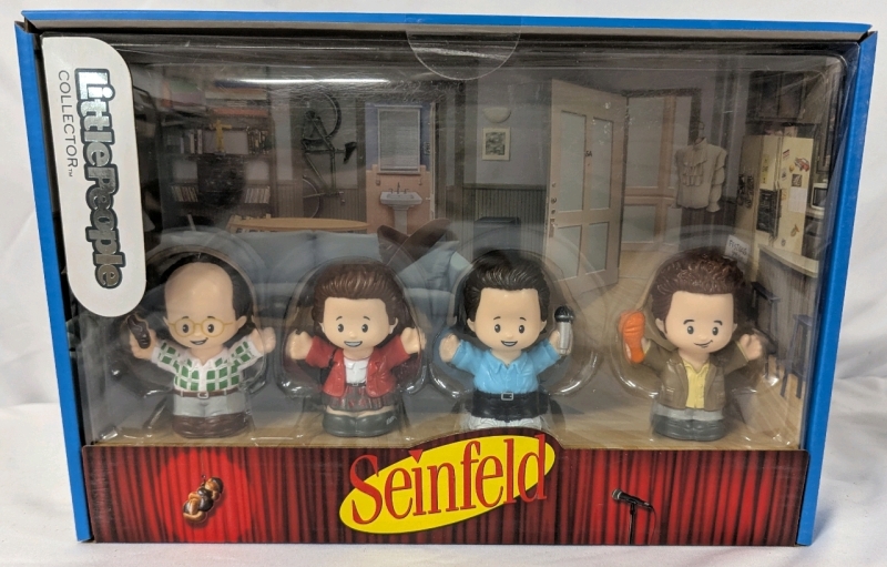 New in Box Little People's Collector Seinfeld. Figures Approximately 2.5" Tall