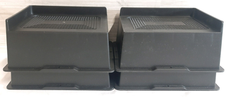 4 Plastic Furniture Risers | Place Furniture Legs On Top of Them | Measures 8" Long, 6" Wide, 3" Tall