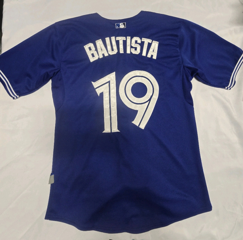 MLB Baseball Size 52 Toronto Blue Jay's-Majestic Jose Bautista #19 - Jersy