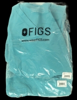 New Size 3XL / 3XL Petite Women's FIGS : Casma Three-Pocket Scrub Top & Zamora Jogger Scrub Pants [Retired Colour!] | Retails Over $140!