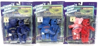 3 Vintage 1999 Salvino's 6" Baby Bammers Baseball Hall of Bammers Bear Duos (See Description)