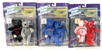 3 Vintage 1999 Salvino's 6" Baby Bammers Baseball Hall of Bammers Bear Duos (See Description)