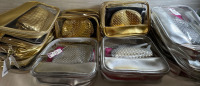 14 New Cosmetic Bag Set| Includes 3 pieces in each & Length Measures 9" | Retail Values over 100 Cad