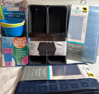 4 New Assorted lot includes Shower Liners & more