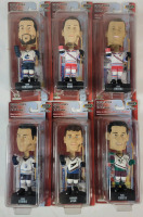 Six (6) 2003 UD NHL Hockey Player 6.5" Bobbleheads in Original Package