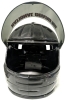 2008 Jakks Pacific NASCAR "Real Racing Helmet" Toy - Authentic Replica of Dale Earnhardt JR's #88 2009 Helmet (Try Me Works, Not Tested Further - On/Off Switch Inside) - 5