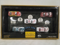 Vintage TRACKSIDE Limited Edition: NASCAR Legend Series Collectors Edition Set of Five 1:64 Scale Die-Cast Race Cars