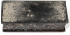 Stunning Antique Presumed Copper Small Box With Chinese Dragon Relief on Top - 1.5" &times; 3.65" &times; 1.25" High, Broken Lid Hinge - 9
