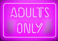 *Adults Only* - Alice in Wonderland an X-Rated Musical Comedy Movie Poster Print . Measures 11"&times;17"